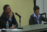 Adam Barringer and Sally Mackay